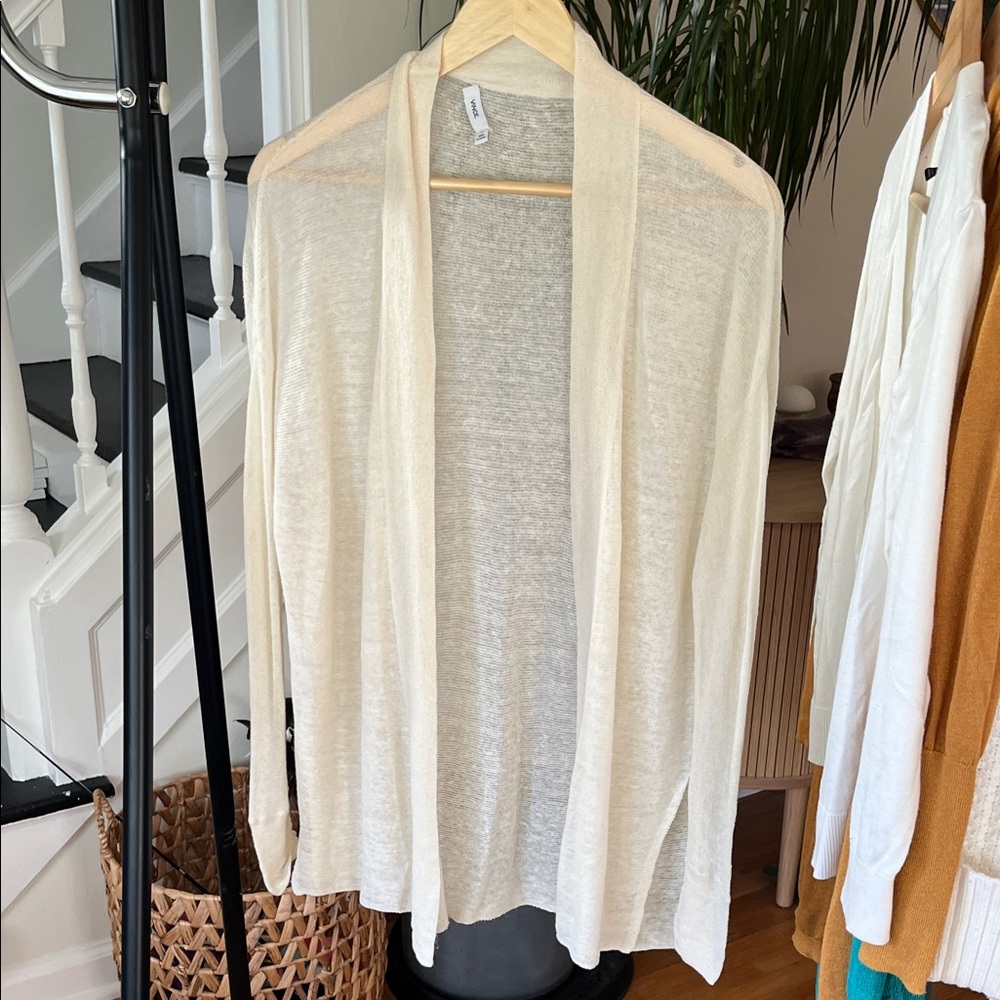 Vince Cream Women's Cardigan
